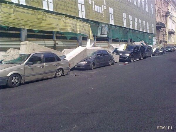 Неудачная парковка: