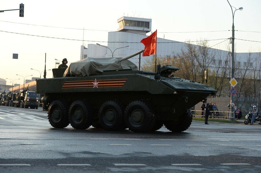 Генеральная репетиция военной техники в честь 70 летия победы!