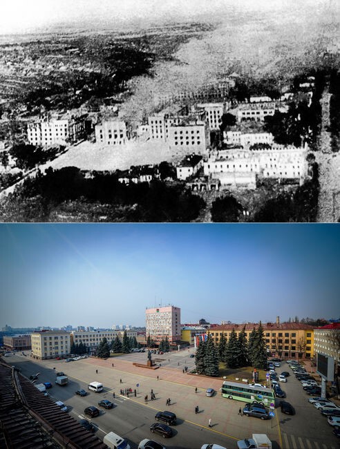 Города России - 70 лет спустя