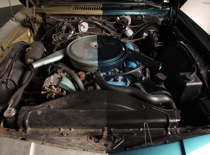 Реставраторы восстановили купе Oldsmobile только наполовину