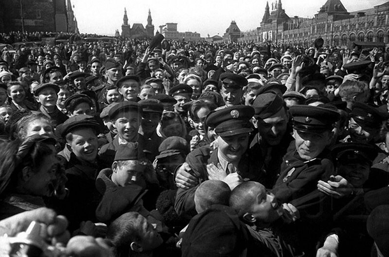 День Победы. Красная площадь, 9 мая 1945 г