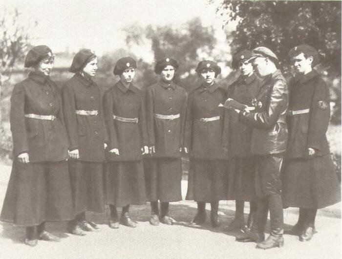 Женская милиция в Петрограде, 1919