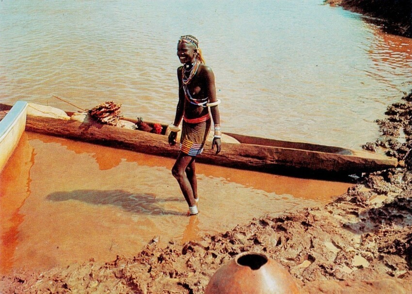Эфиопка на реке Баро, Гамбела