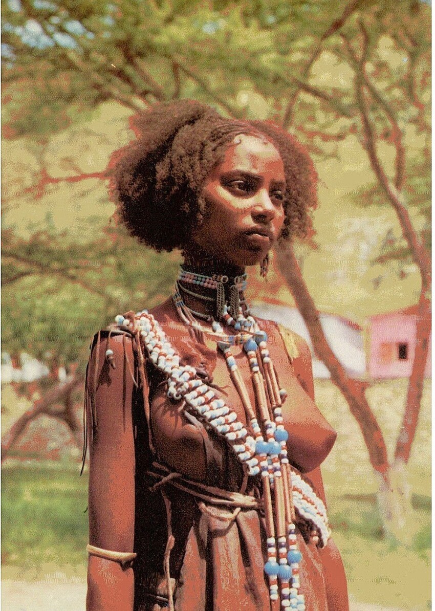 Девушка из племени галла, Эфиопия