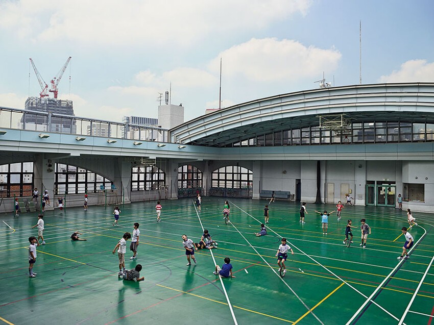 Начальная школа Шохей в Токио, в Японии.