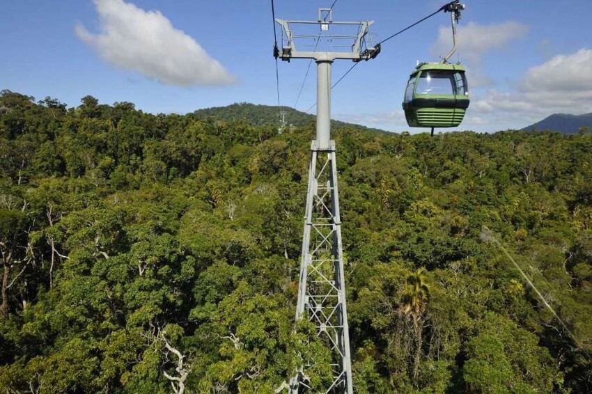 Skyrail Rainforest Cableway, Австралия.