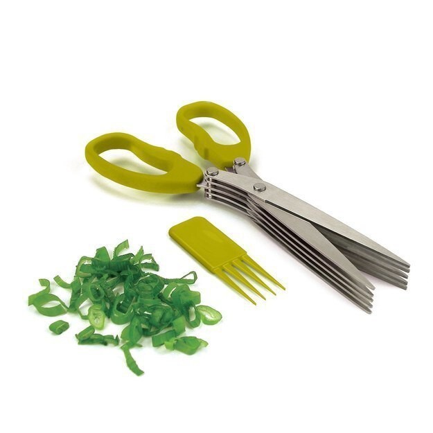 2. Ножницы для быстрой нарезки зелени