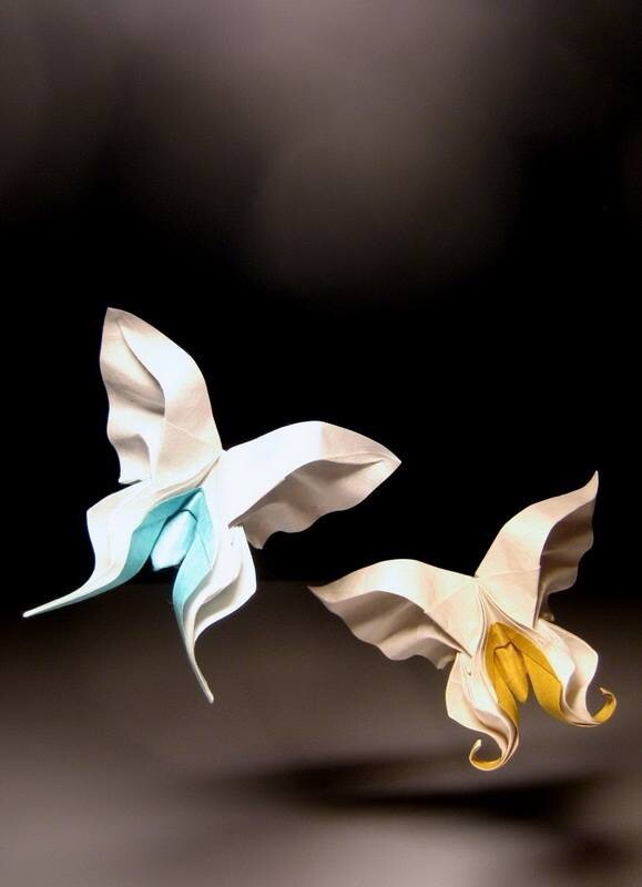 Невероятные динамичные фигурки-оригами от вьетнамского художника