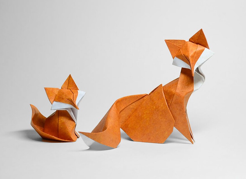 Невероятные динамичные фигурки-оригами от вьетнамского художника