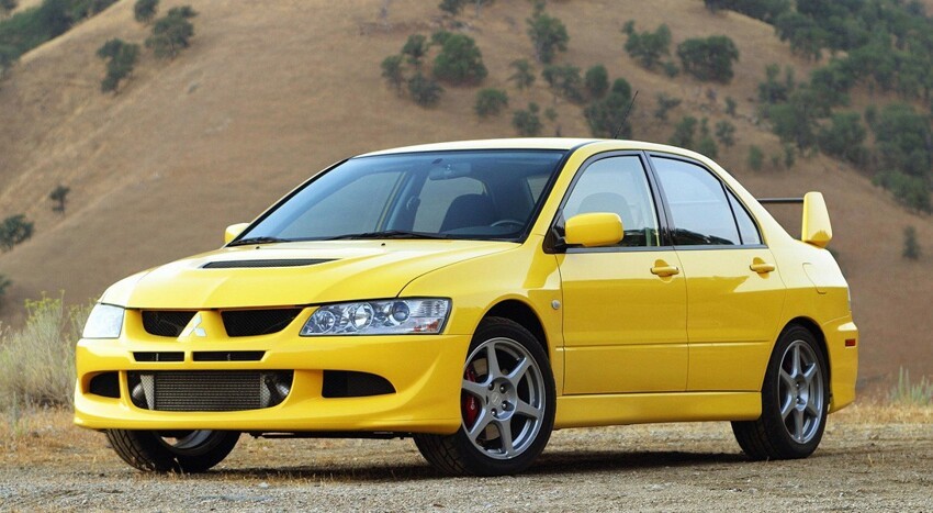 Mitsubishi Lancer Evolution VIII, 2003.