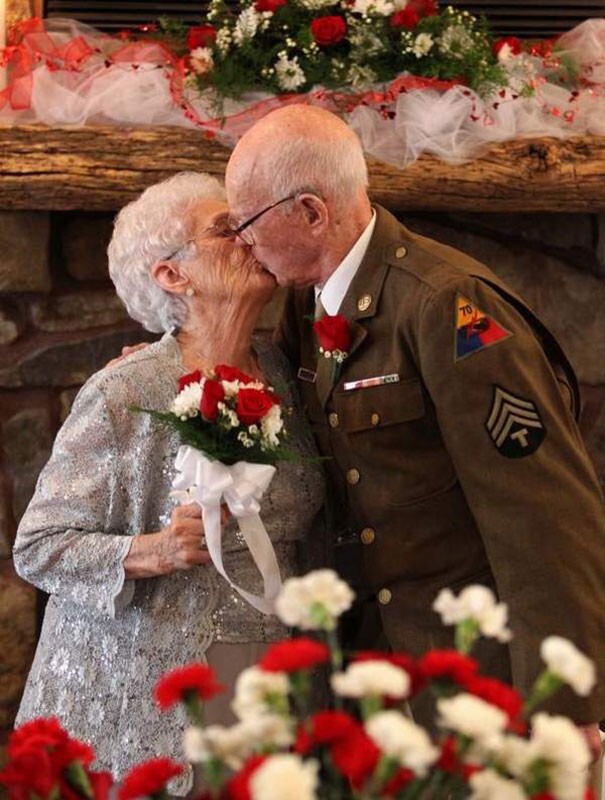 Одна из самых старых пар, сочетавшихся браком в Великобритании.