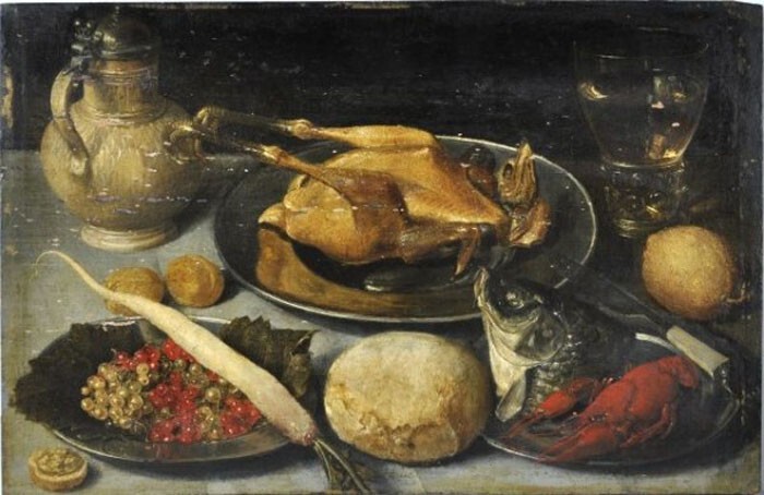 5. Картина фламандских художников, 1650 год