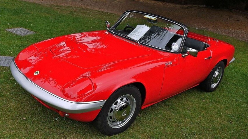 14. Энергия, стиль и энтузиазм в автомобильной форме — Lotus Elan.