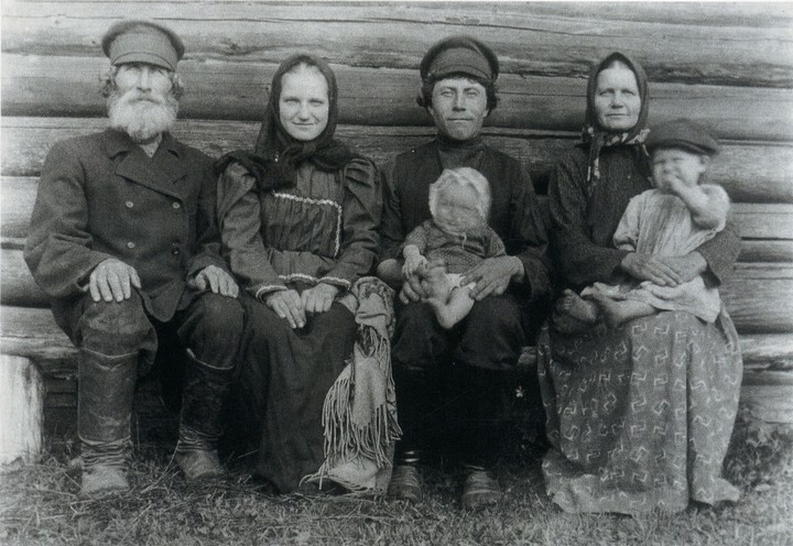 Русская дореволюционная деревня в лицах