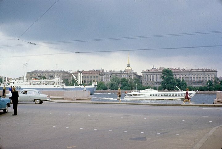 Ленинград глазами иностранного туриста 1960г