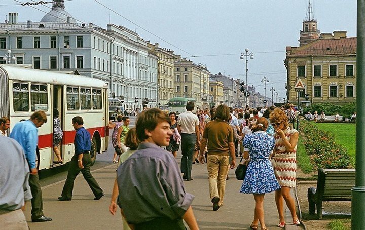 Ленинград глазами иностранного туриста 1960г