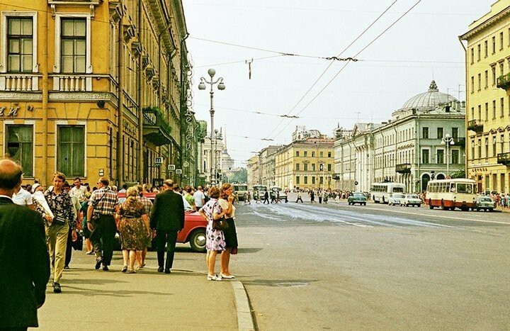 Ленинград глазами иностранного туриста 1960г