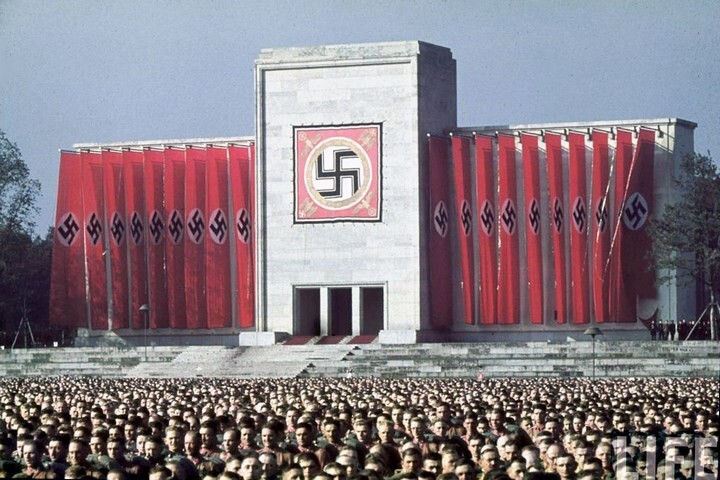 Нацистская Германия в цвете. 1930г