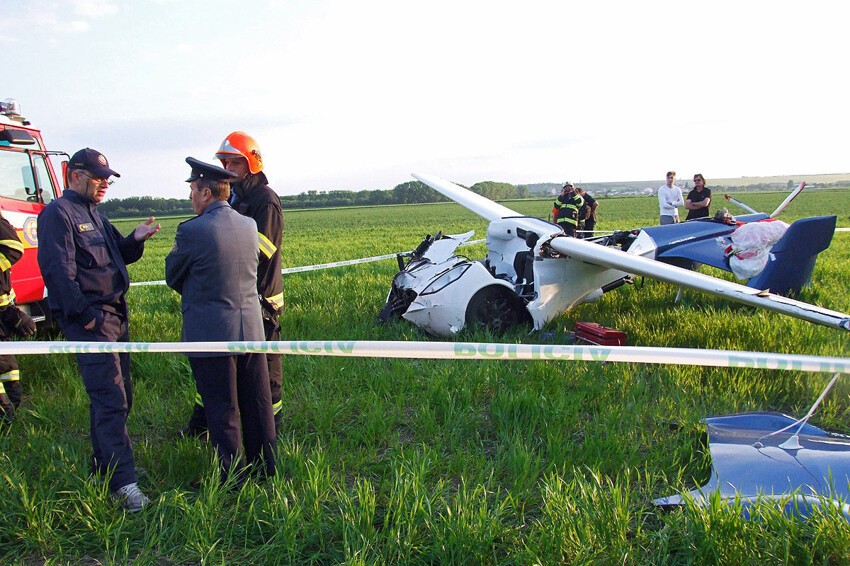 Летающий Aeromobil разбился во время испытательного полета