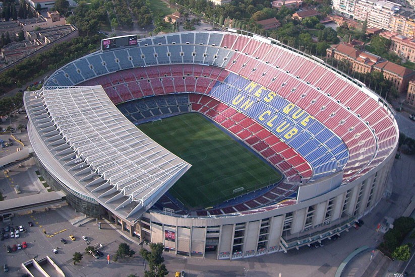 Стадион Камп Ноу - гордость Испании