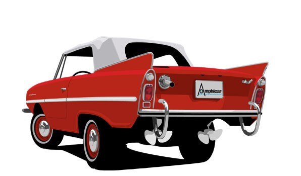 Амфибия Amphicar 770 (1961-68)