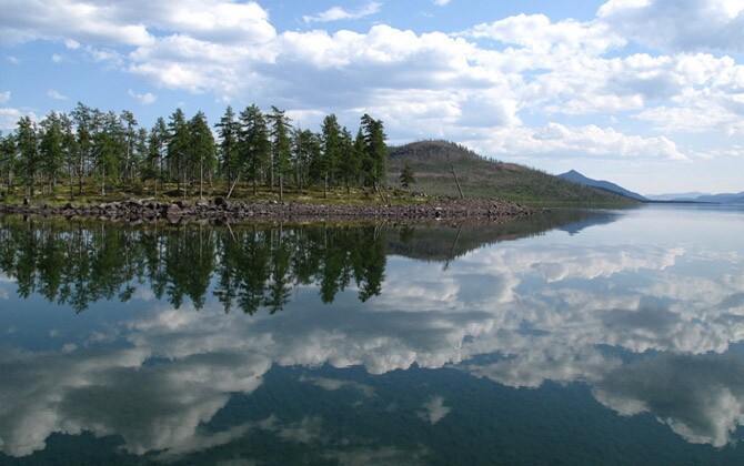 3. Озеро Лабынкыр, Якутия, Россия
