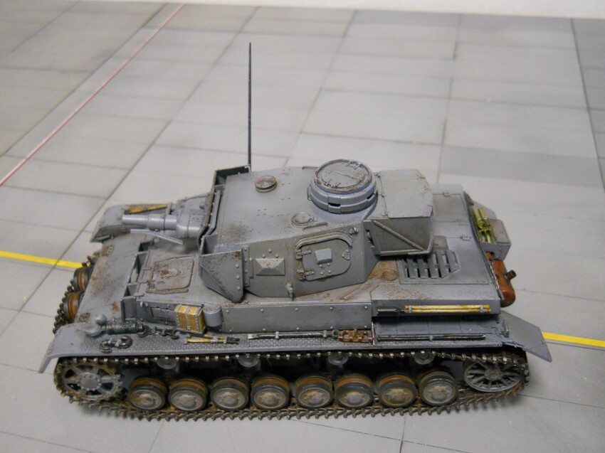 Модель танка Pz.Kpfw.IV Ausf.E 'Vorpanzer' 