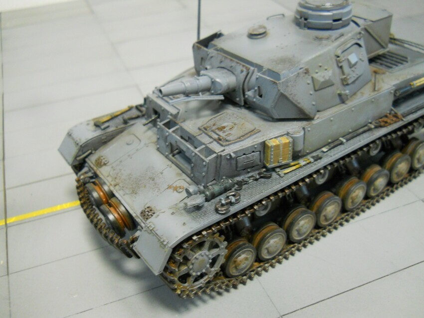 Модель танка Pz.Kpfw.IV Ausf.E 'Vorpanzer' 