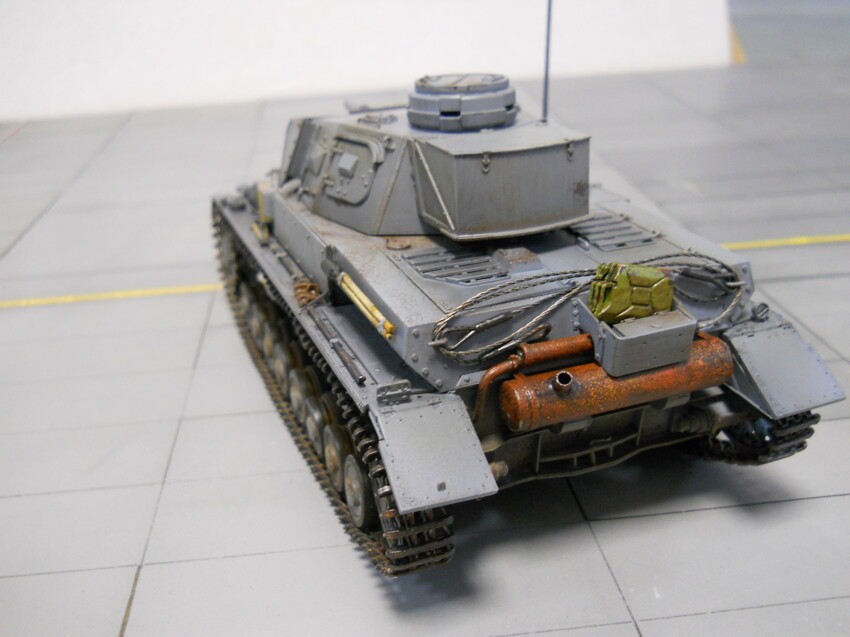 Модель танка Pz.Kpfw.IV Ausf.E 'Vorpanzer' 