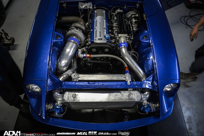 Классический Datsun 280Z мощностью 1000 л.с.