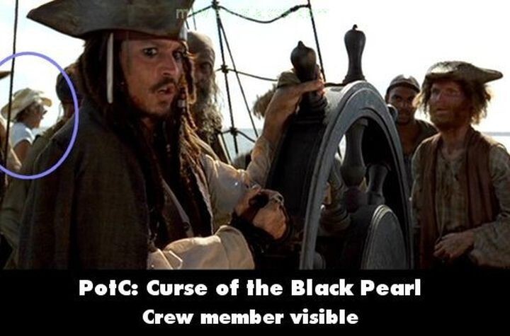 1. Пираты Карибского моря: Проклятие «Чёрной жемчужины»