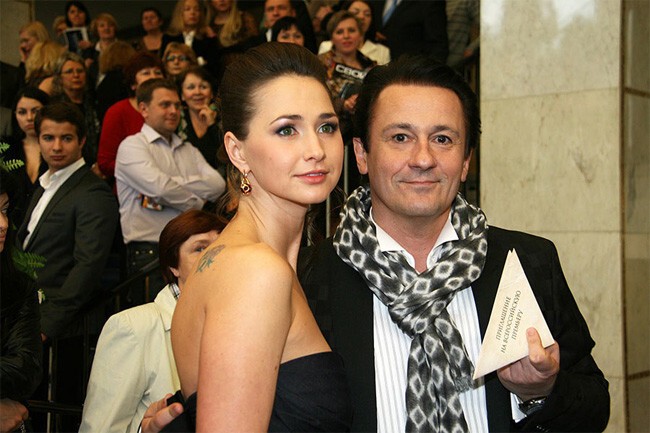 Олег Меньшиков и Анастасия Чернова