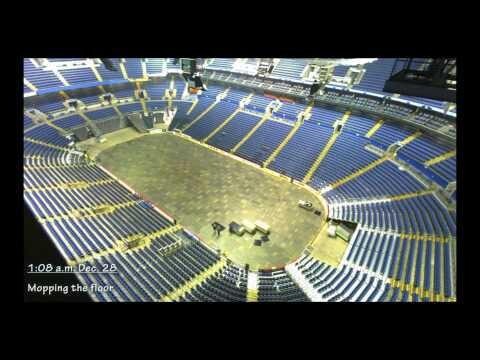 Трансформация ледовой арены Nationwide Arena 