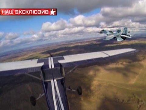 Cу-27 перехватил самолет с корреспондентом «Звезды» в Калининградской  