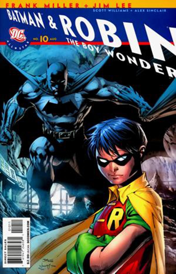 Все звезды Бэтмен и Робин, № 10: книга комиксов с ругательствами.