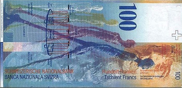 Швейцария — 100 франков