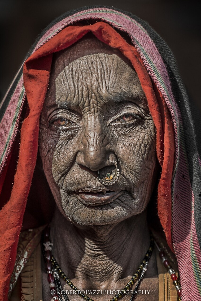 Пожилая женщина из Джайпура