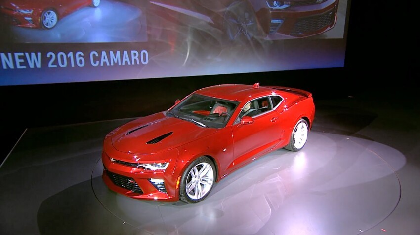 Chevrolet представили новое поколение Camaro