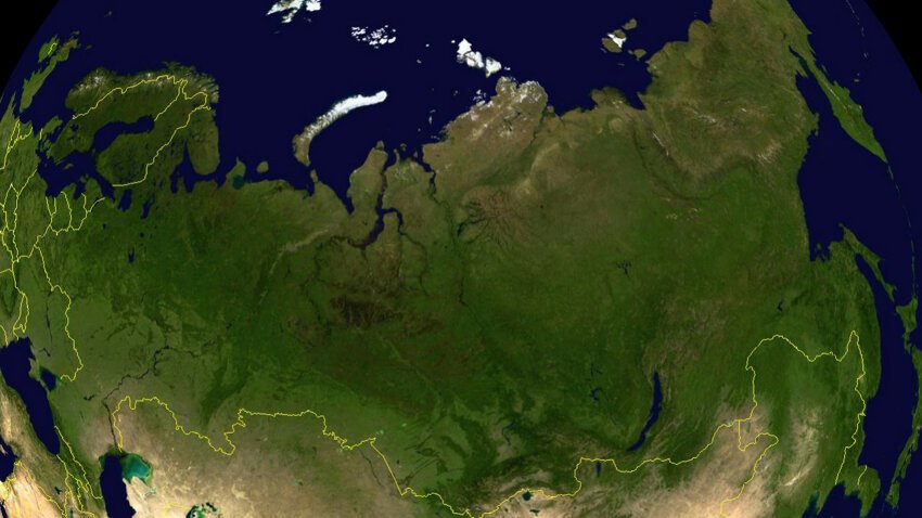 6. В какой природной зоне расположена большая часть территории России?
