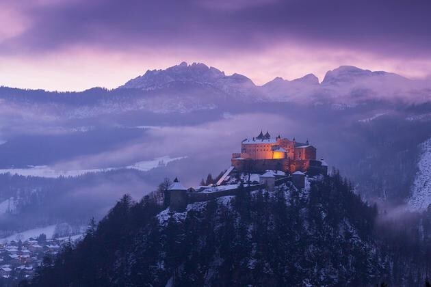 10. Замок Верфен в Австрии
