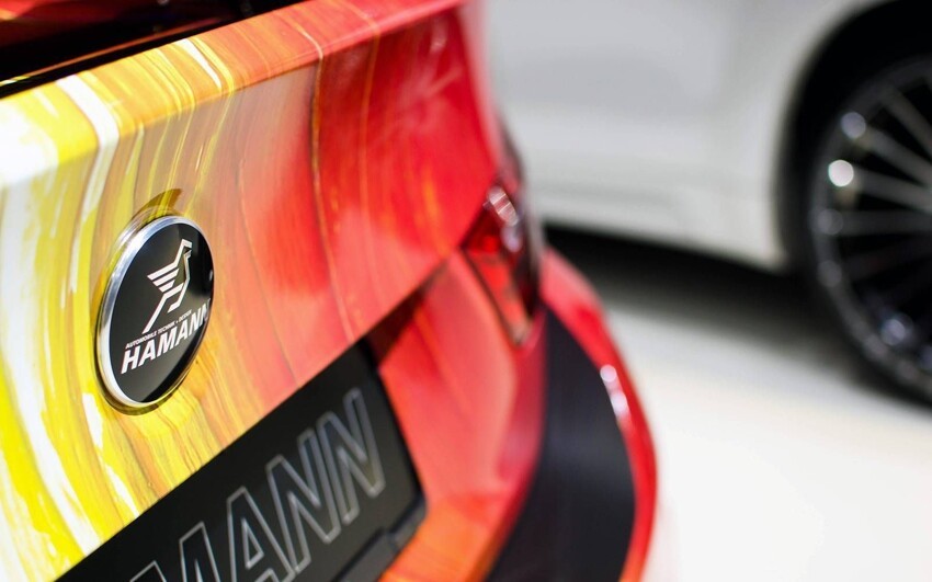 Дизайнер разукрасил BMW M4 от Hamann