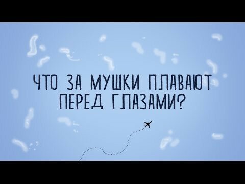 Что за мушки плавают перед глазами 