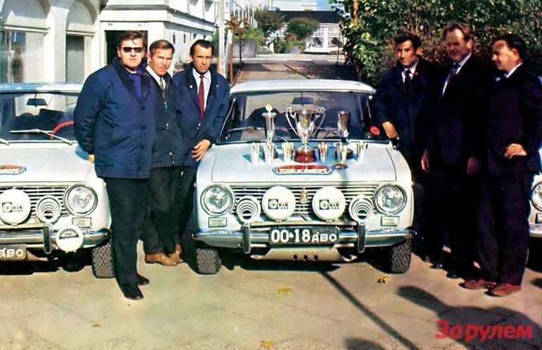 Дебют ВАЗ-2101 на ралли «Тур Европы» 1971 года оказался удачным  