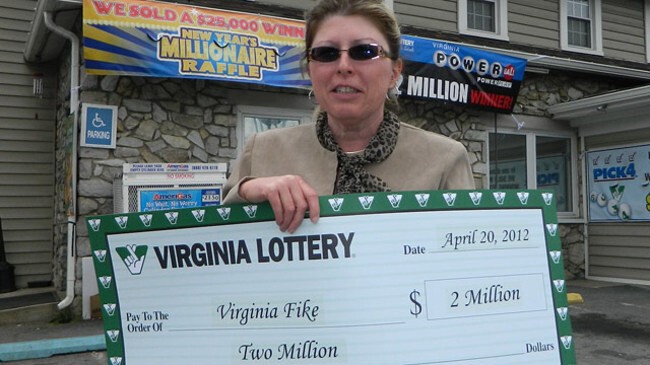 4. Вирджиния Файк выиграла в лотерею дважды за один день.