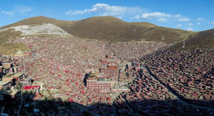 Уникальный монастырь Сэда в Тибете 