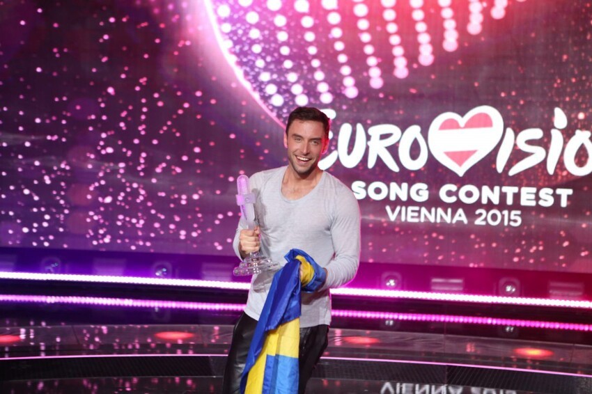 Полина Гагарина заняла на Евровидении второе место 