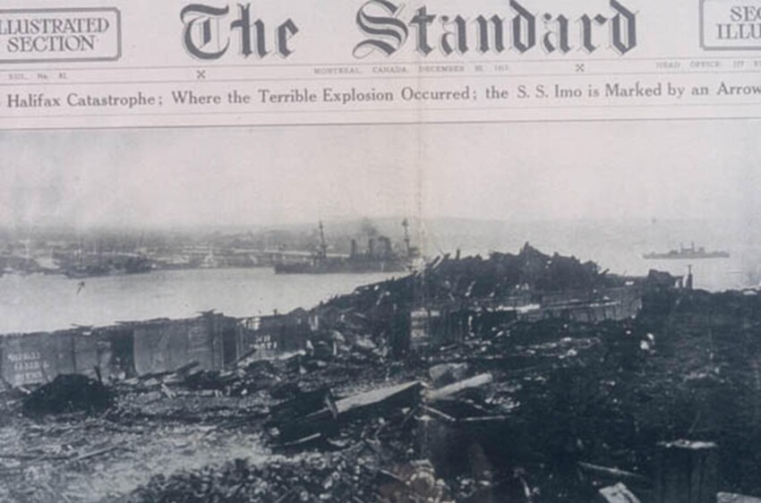 Катастрофический взрыв, или как пароход погубил город 