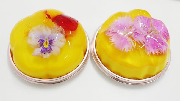 Японские десерты с цветами, которые жалко есть