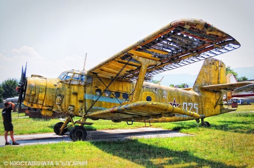 Ан-2 “Кукурузник” из авиамузея в Крумово