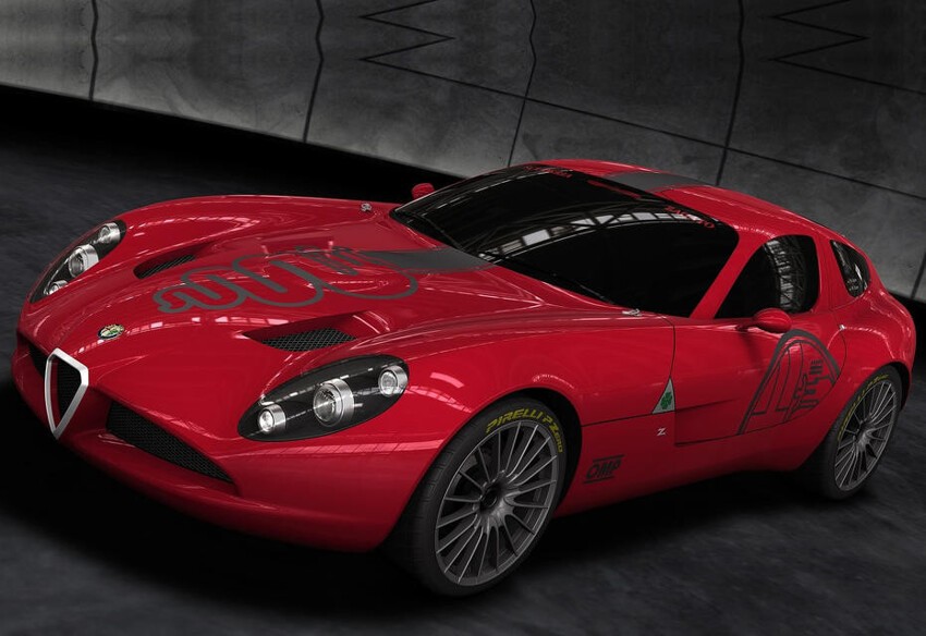 2010 год: ALFA ROMEO TZ3 CORSA.  